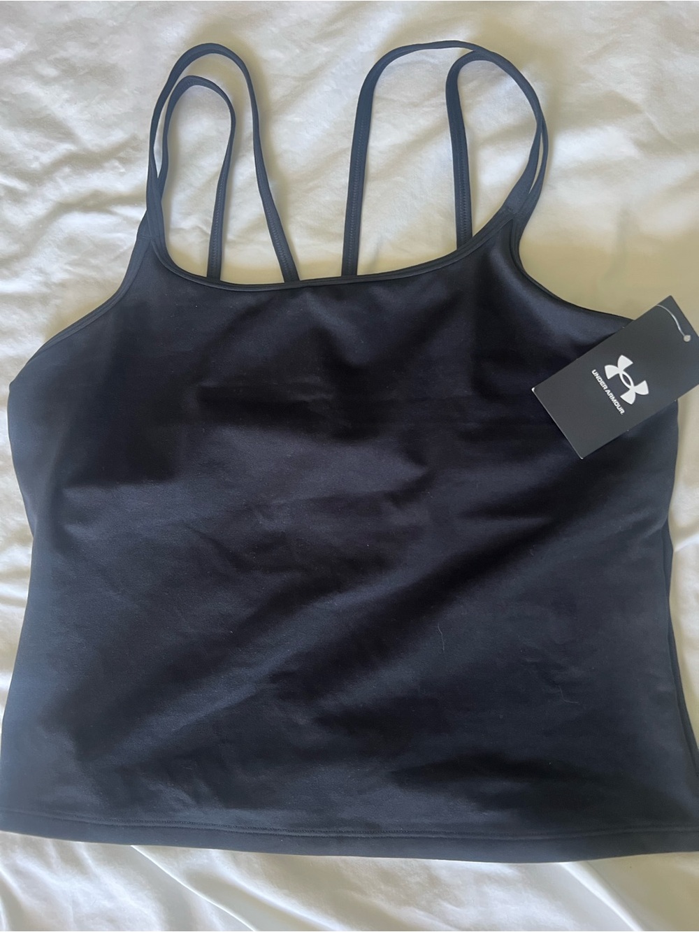 Under Armour Black Double-Strap Women's Tank Top